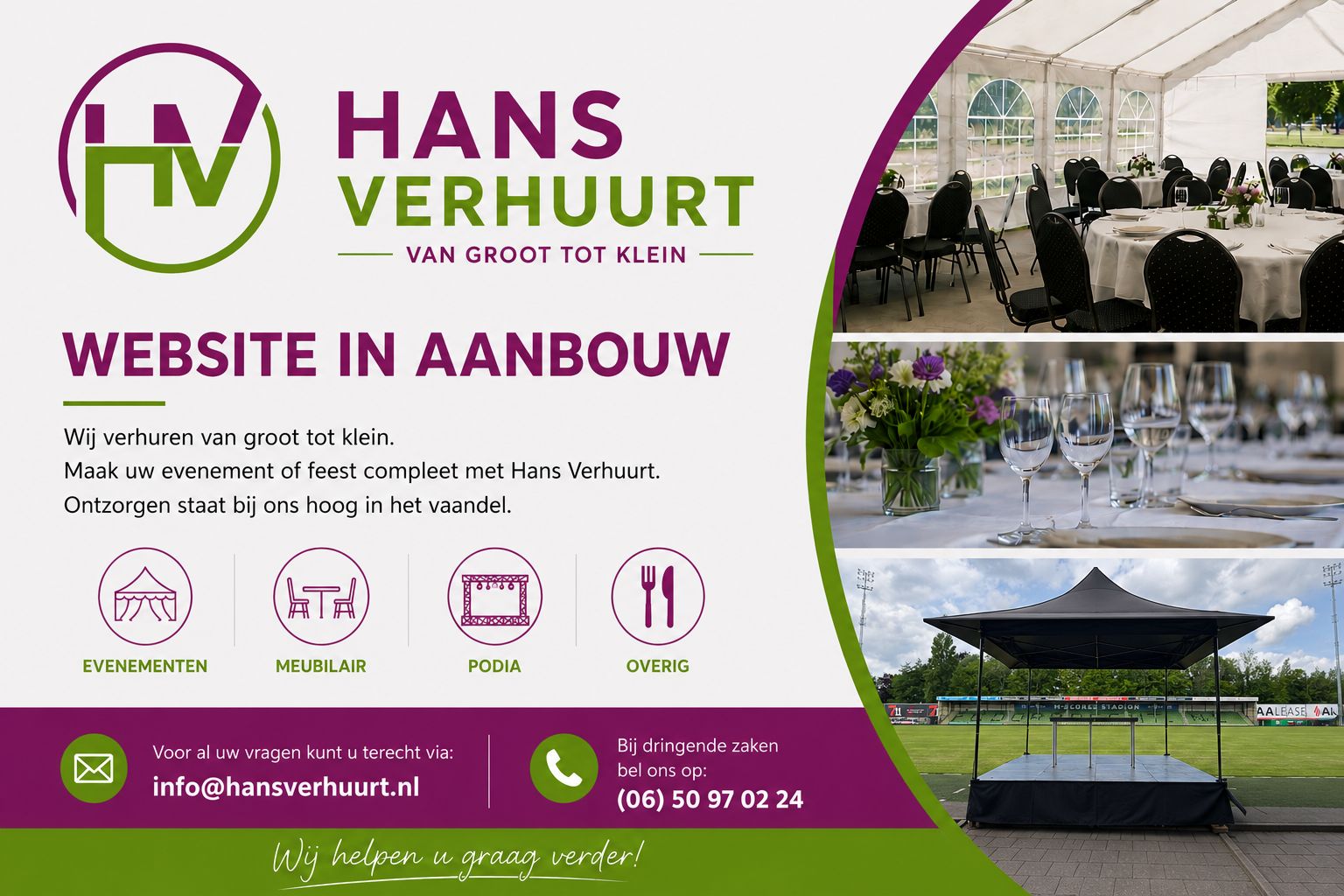 Hans Verhuurt vrachtwagen